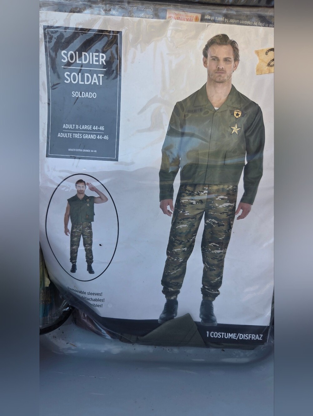 Army Soldier Costume Size XL #military #costume
